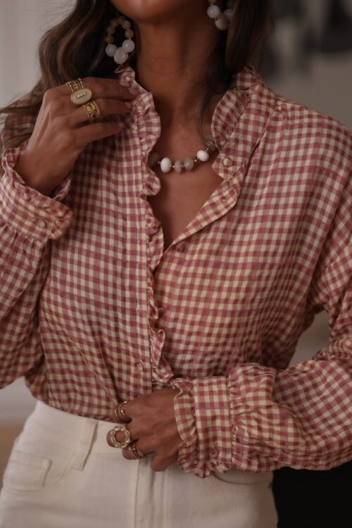 Chemise Gloria rose