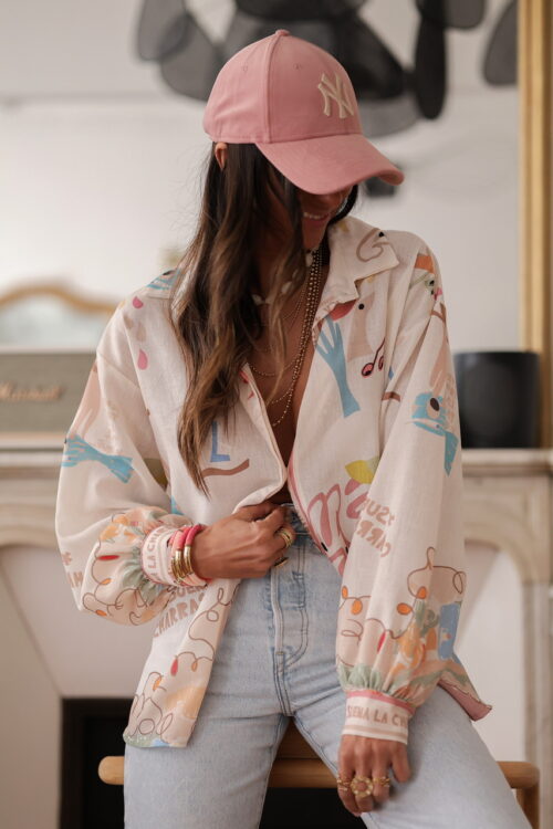 Chemise Idalie beige