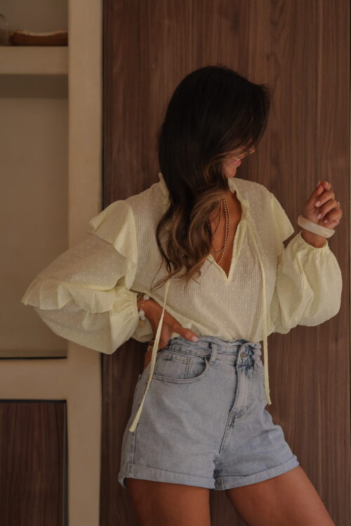 Blouse Camille jaune