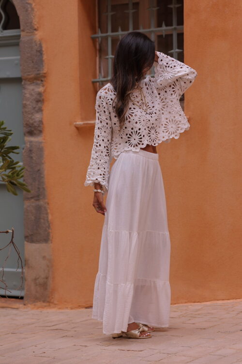 Jupe Ysia blanche