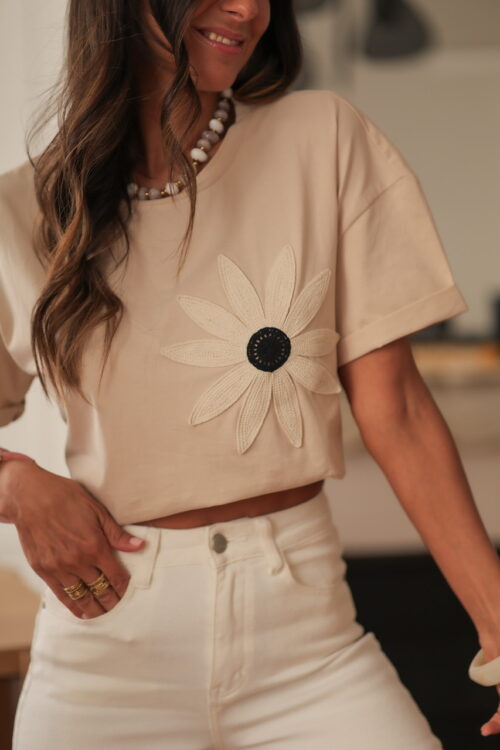 Tee-shirt Sully beige