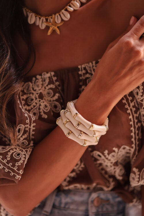 Bracelet Deva blanc