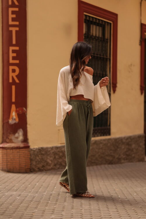 Pantalon Vega kaki