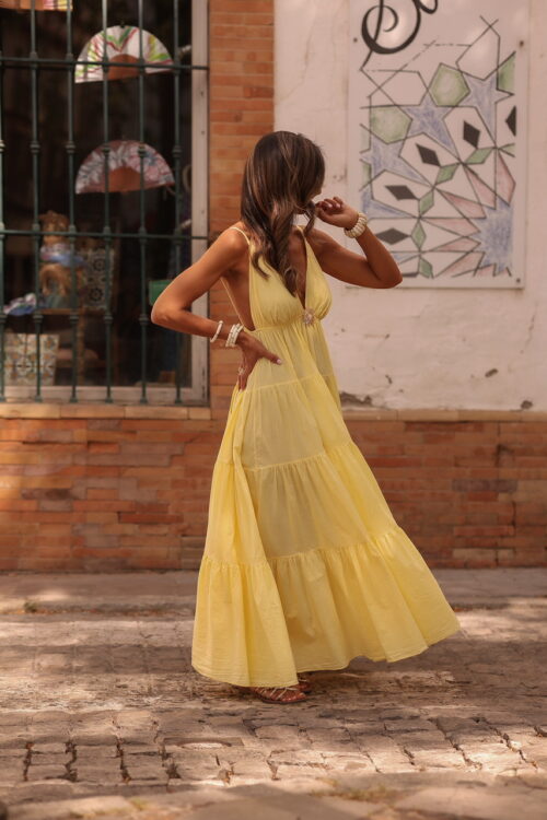 Robe Stella jaune (Précommande)